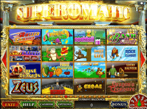 игровые автоматы суперматик для зала